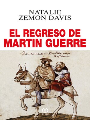cover image of El regreso de Martin Guerre